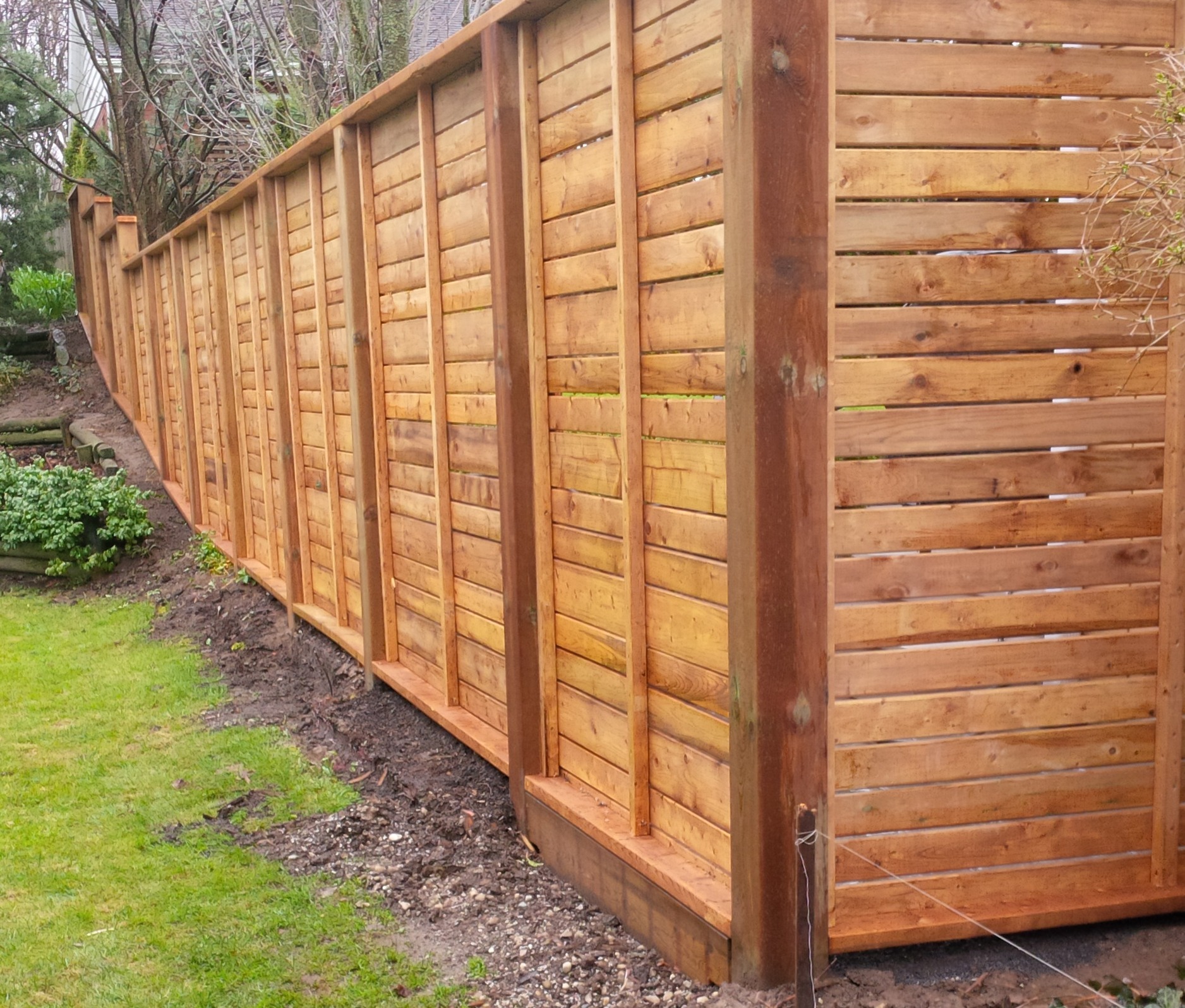 Garden maintenance Slough fence